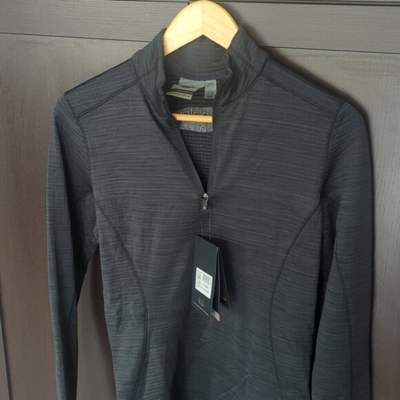 Stormtech Outdoor Charcoal Quarter-Zip Pullover Base Thermal - Size Small NWT - Picture 2 of 9